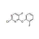 2-Chloro-5-fluoro-4-(2-fluorophenoxy)pyrimidine