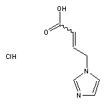 4-(1H-imidazol-1-yl)but-2-enoic acid hydrochloride