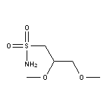 2,3-dimethoxypropane-1-sulfonamide