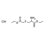 ethyl 2-amino-3-[(2-ethoxy-2-oxoethyl)sulfanyl]propanoate hydrochloride