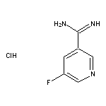 5-Fluoropyridine-3-carboximidamide Hydrochloride