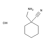 1-(aminomethyl)cyclohexane-1-carbonitrile hydrochloride