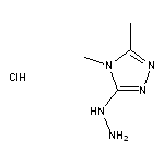 3-hydrazinyl-4,5-dimethyl-4H-1,2,4-triazole hydrochloride