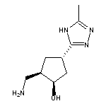 rac-(1R,2R,4S)-2-(aminomethyl)-4-(5-methyl-4H-1,2,4-triazol-3-yl)cyclopentan-1-ol