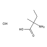 2-Amino-2-methylbutanoic Acid Hydrochloride