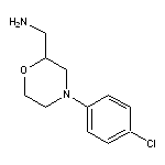 [4-(4-chlorophenyl)morpholin-2-yl]methanamine