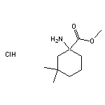 methyl 1-amino-3,3-dimethylcyclohexane-1-carboxylate hydrochloride