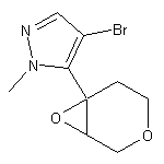 4-bromo-5-{3,7-dioxabicyclo[4.1.0]heptan-6-yl}-1-methyl-1H-pyrazole