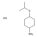 4-(propan-2-yloxy)cyclohexan-1-amine hydrochloride