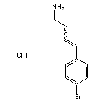 4-(4-bromophenyl)but-3-en-1-amine hydrochloride