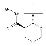 rac-(2R,3R)-2-tert-butyloxane-3-carbohydrazide