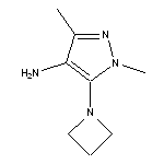 5-(azetidin-1-yl)-1,3-dimethyl-1H-pyrazol-4-amine