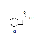 2-Chlorobicyclo[4.2.0]octa-1(6),2,4-triene-7-carboxylic Acid