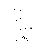 2-amino-3-(1-methylpiperidin-4-yl)propanoic acid