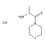 (2R)-2-amino-1-(thiomorpholin-4-yl)propan-1-one hydrochloride