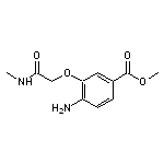 methyl 4-amino-3-[(methylcarbamoyl)methoxy]benzoate