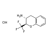 rac-(2R,3R)-2-(trifluoromethyl)-3,4-dihydro-2H-1-benzopyran-3-amine hydrochloride