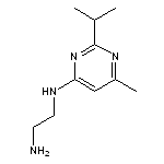 N-(2-aminoethyl)-6-methyl-2-(propan-2-yl)pyrimidin-4-amine