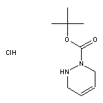 tert-butyl 1,2,3,6-tetrahydropyridazine-1-carboxylate hydrochloride