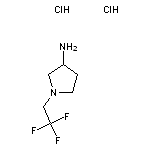 1-(2,2,2-trifluoroethyl)pyrrolidin-3-amine dihydrochloride