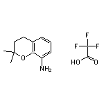 2,2-dimethyl-3,4-dihydro-2H-1-benzopyran-8-amine, trifluoroacetic acid