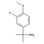 2-(3-fluoro-4-methoxyphenyl)propan-2-amine