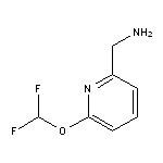 [6-(difluoromethoxy)pyridin-2-yl]methanamine