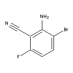 2-amino-3-bromo-6-fluorobenzonitrile