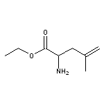 ethyl 2-amino-4-methylpent-4-enoate