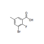 3-Bromo-2-fluoro-5-methylbenzoic Acid