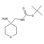 tert-butyl N-[(4-aminooxan-4-yl)methyl]carbamate