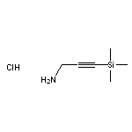 (3-aminoprop-1-yn-1-yl)trimethylsilane hydrochloride