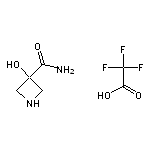 3-hydroxyazetidine-3-carboxamide, trifluoroacetic acid