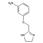 3-(4,5-dihydro-1H-imidazol-2-ylmethoxy)aniline