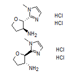 trans-3-Amino-2-(1-methyl-2-imidazolyl)tetrahydrofuran Dihydrochloride