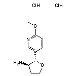 rac-(2S,3R)-2-(6-methoxypyridin-3-yl)oxolan-3-amine dihydrochloride