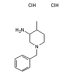 1-benzyl-4-methylpiperidin-3-amine dihydrochloride