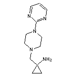 1-{[4-(pyrimidin-2-yl)piperazin-1-yl]methyl}cyclopropan-1-amine