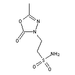 2-(5-methyl-2-oxo-2,3-dihydro-1,3,4-oxadiazol-3-yl)ethane-1-sulfonamide