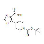 5-(1-Boc-4-piperidyl)oxazole-4-carboxylic Acid