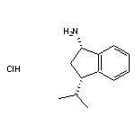 rac-(1S,3S)-3-(propan-2-yl)-2,3-dihydro-1H-inden-1-amine hydrochloride