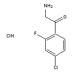 2-Amino-1-(4-chloro-2-fluorophenyl)ethanone Hydrochloride