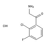 2-amino-1-(2-chloro-3-fluorophenyl)ethan-1-one hydrochloride