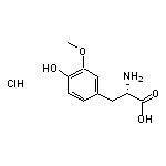 (2S)-2-amino-3-(4-hydroxy-3-methoxyphenyl)propanoic acid hydrochloride