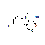 3-Formyl-5-methoxy-1-methyl-1H-indole-2-carboxylic Acid