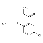 2-amino-1-(5-chloro-2-fluorophenyl)ethan-1-one hydrochloride