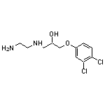 (2-aminoethyl)[3-(3,4-dichlorophenoxy)-2-hydroxypropyl]amine