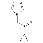 1-cyclopropyl-2-(1H-pyrazol-1-yl)ethan-1-one