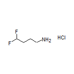 4,4-Difluoro-1-butanamine Hydrochloride