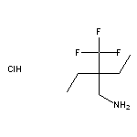 3-(aminomethyl)-3-(trifluoromethyl)pentane hydrochloride